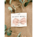 Bunny Bows Medium Double Layer Leather Bow
