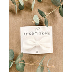 Bunny Bows Medium Looped Leather Bow
