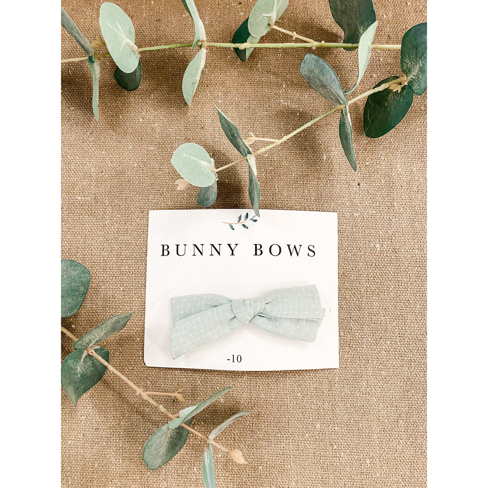 Bunny Bows Small Patterned Bow
