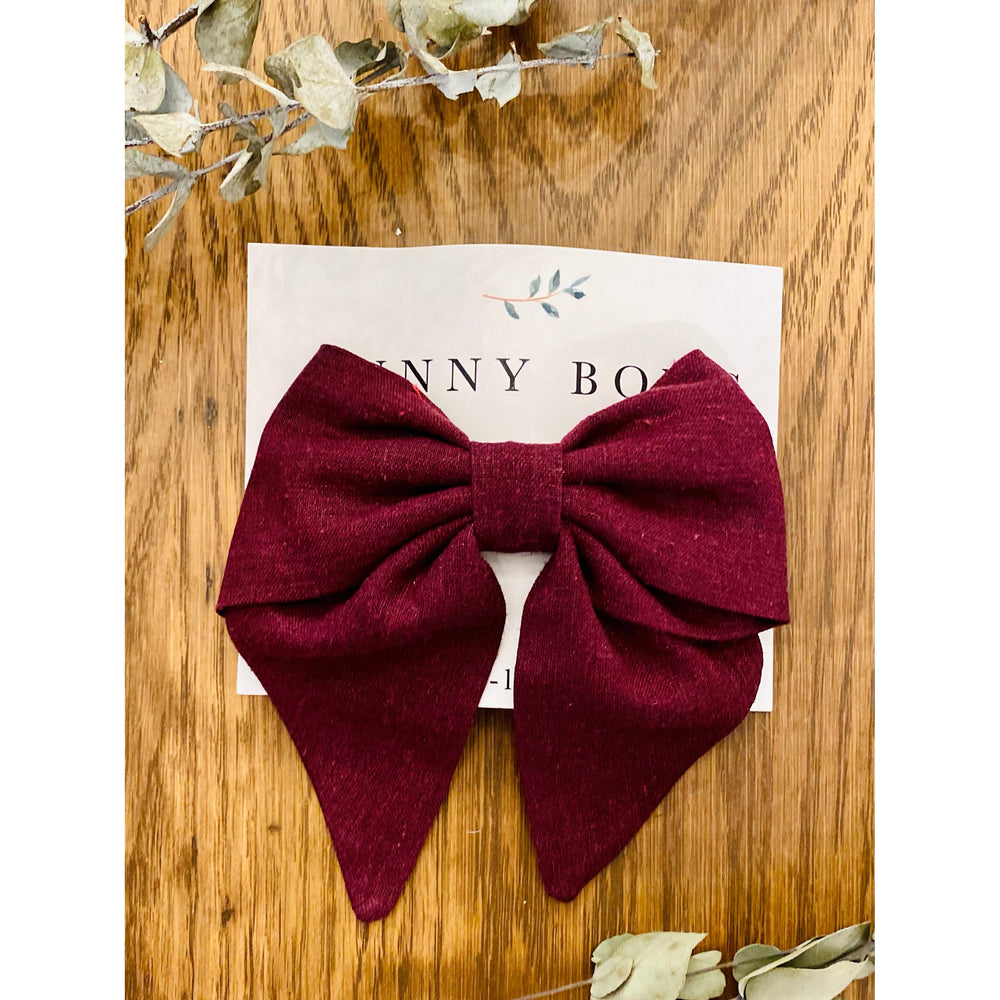 Bunny Bows Large Fabric Bow