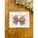 Bunny Bows Small Canvas Bow