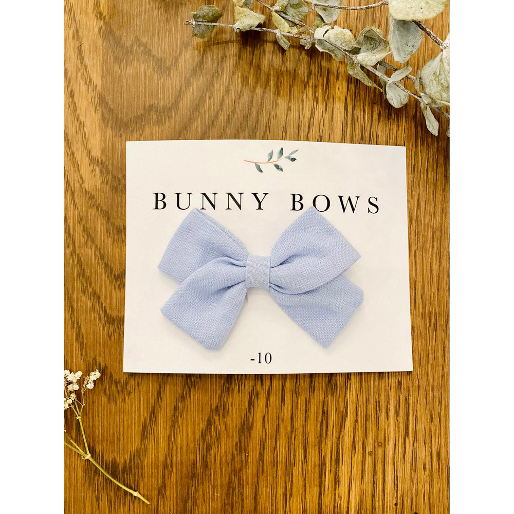 Bunny Bows Small Canvas Bow
