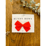 Bunny Bows Small Canvas Bow