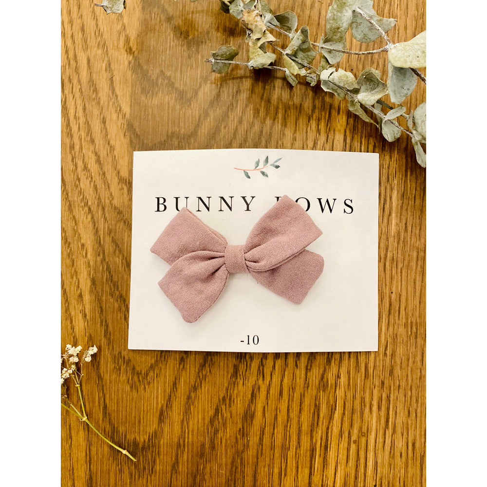 Bunny Bows Small Canvas Bow