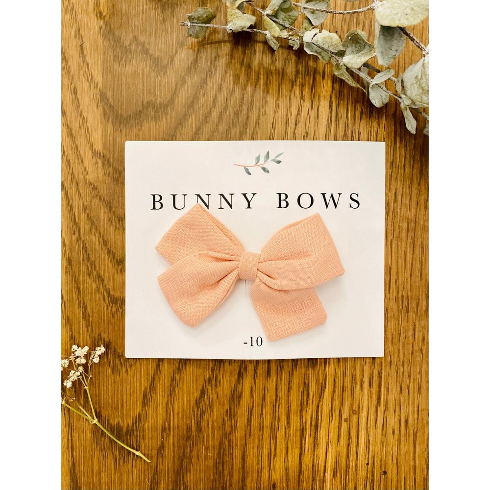 Bunny Bows Small Canvas Bow