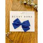 Bunny Bows Small Canvas Bow
